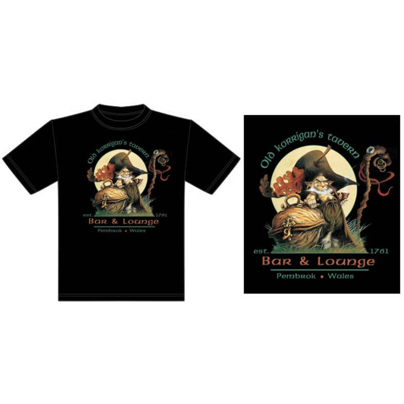 CAMISETA DUENDE CON BARRIL