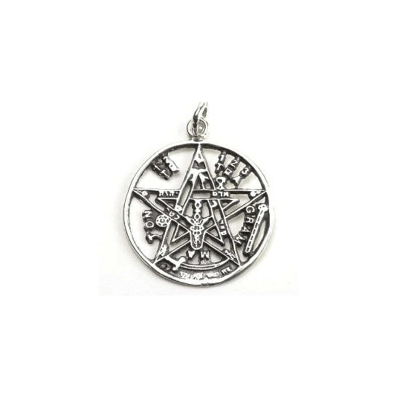 COLGANTE DE PLATA TETRAGRAMATON