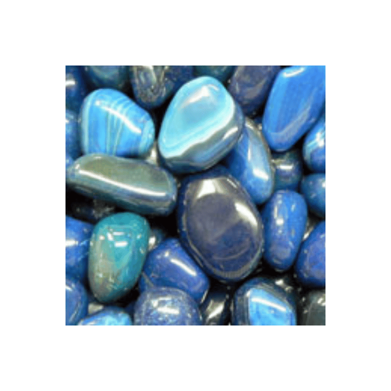 MINERAL AGATA AZUL