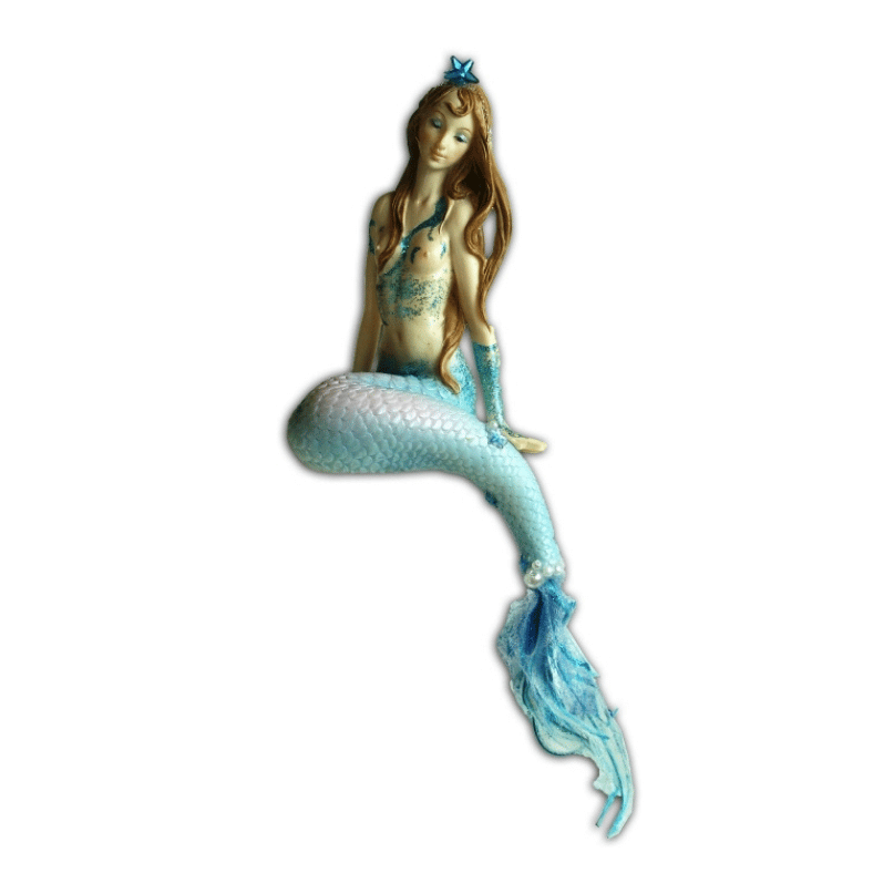 SIRENA SENTADA AL BORDE