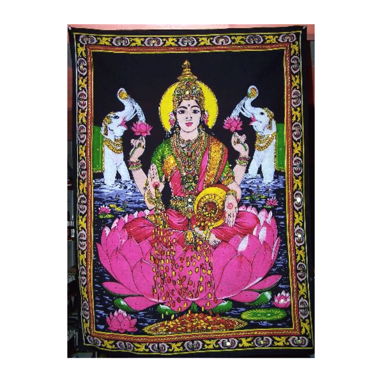 TAPIZ LAKSMI GODDESS OF PROSPERITY