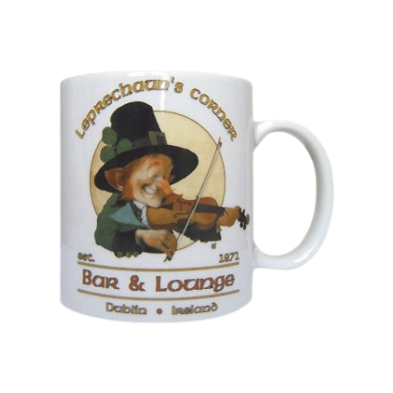 TAZA DUENDE KORRIGAN TOCANDO EL VIOLIN