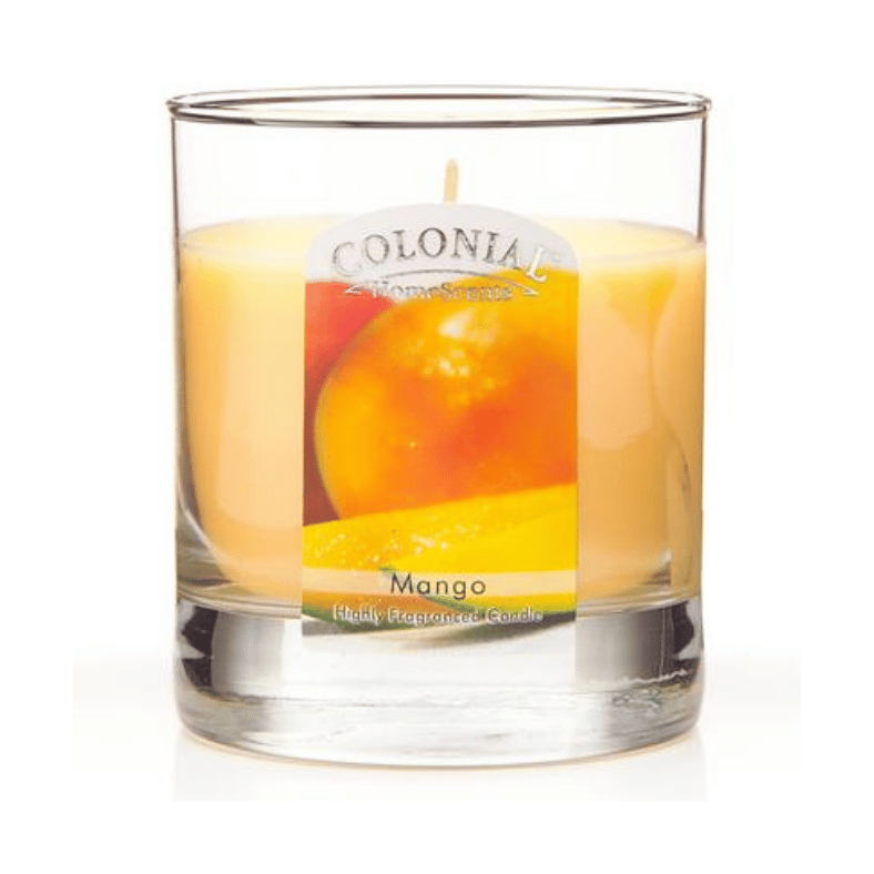 VELA AROMATICA EN VASO MANGO