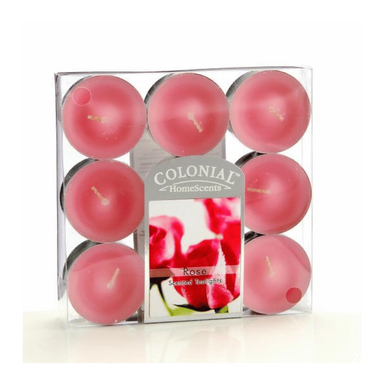VELAS AROMATICAS DE TE ROSA