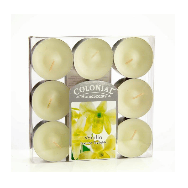 VELAS AROMATICAS DE TE VAINILLA